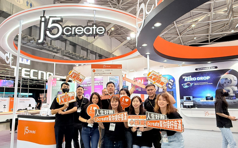 j5create慶祝十五週年 全球銷售突破3,000萬件 展現MIT品牌的全球影響力