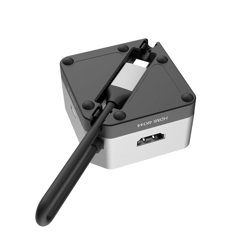 JCD361 Flexible Ports 4K144 HDMI<br>6合1立方集線器強化版