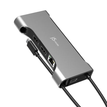 JCD367 Flexible Ports雙4K60 HDMI 12合1多功能集線器