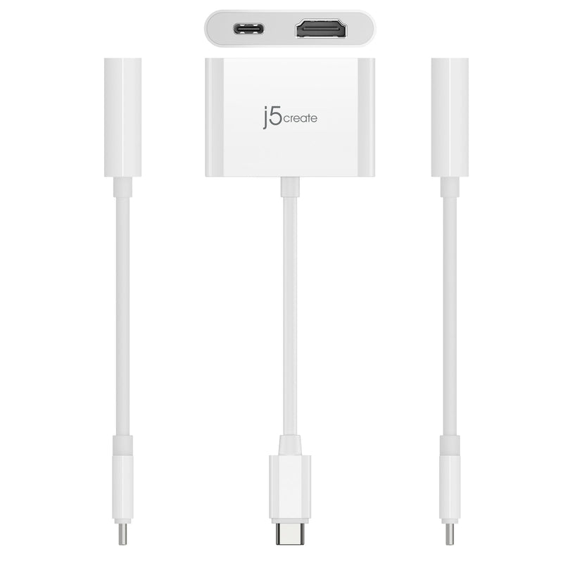 JCA152 USB-C  4K HDMI™轉接器 PD充電