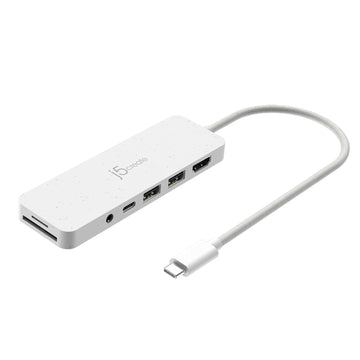 JCD373E USB-C 7合1多功能擴充<br>集線器-環保永續版