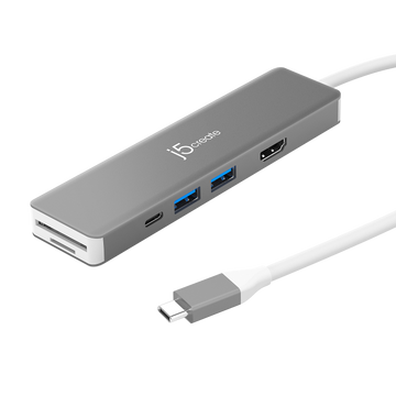 JCD390 USB-C Gen2二代超高速<Br>7合1擴充集線器