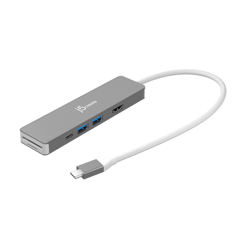 JCD390 USB-C Gen2二代超高速<Br>7合1擴充集線器