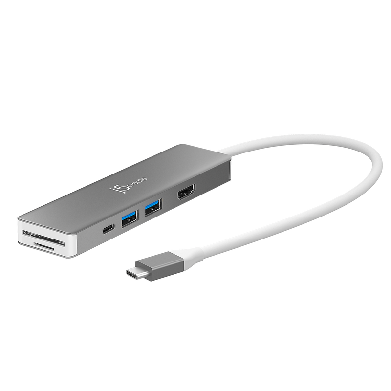 JCD390 USB-C Gen2二代超高速<Br>7合1擴充集線器