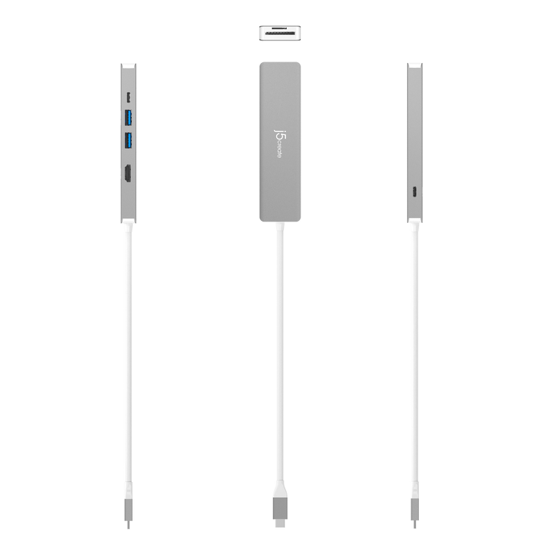 JCD390 USB-C Gen2二代超高速<Br>7合1擴充集線器