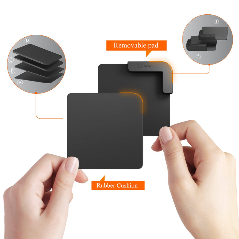 JCD612 iPad Pro 11”/12.9”專用7合1多功能擴充集線器