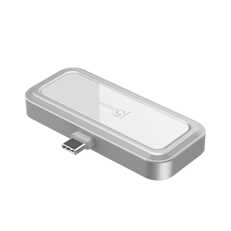 JCH167W USB-C充電讀卡多功能轉接器