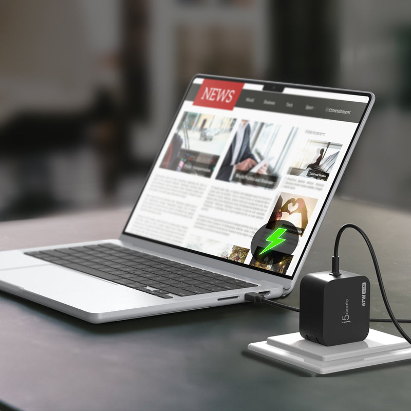 JUP1565N 67W GaN氮化鎵迷你電源供應器