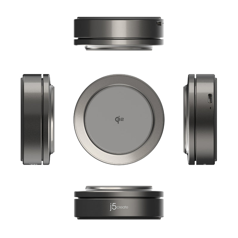 JUPW3515 Qi2 三合一 磁吸折疊旅行式無線充電座