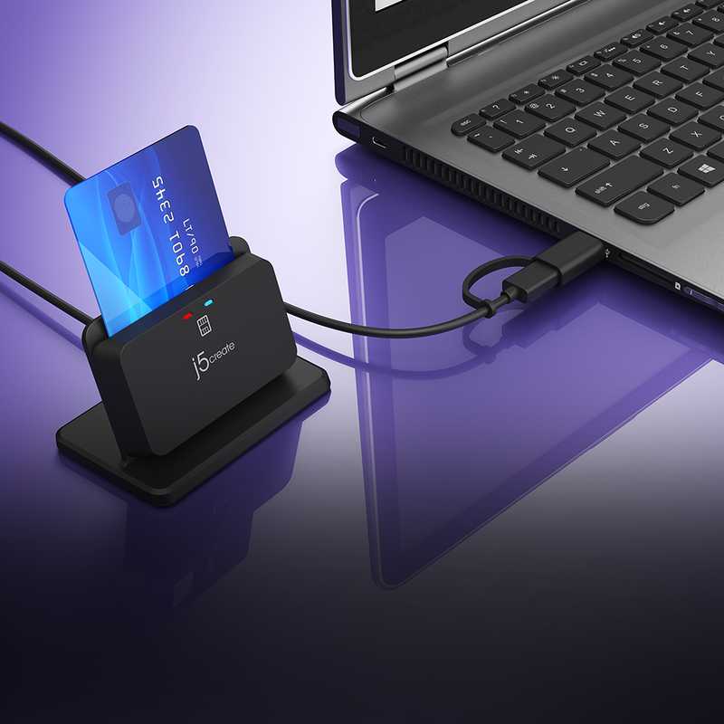 JUR261 轉帳/報稅免出門 智慧晶片讀卡機