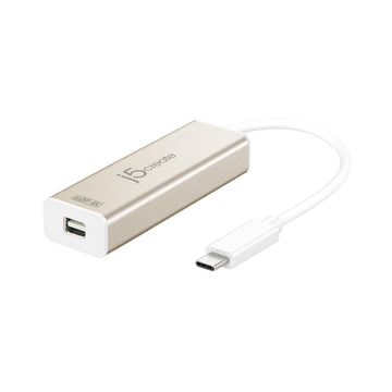 JCA142 USB Type-C to 4K Mini DP 轉接器