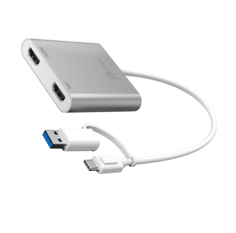 JCA365 USB-C to HDMI雙外接顯示卡