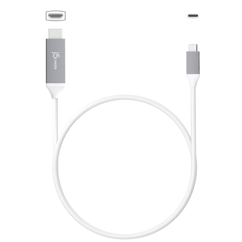 JCC153G Type-C 轉4K HDMI轉接線(1.8米)