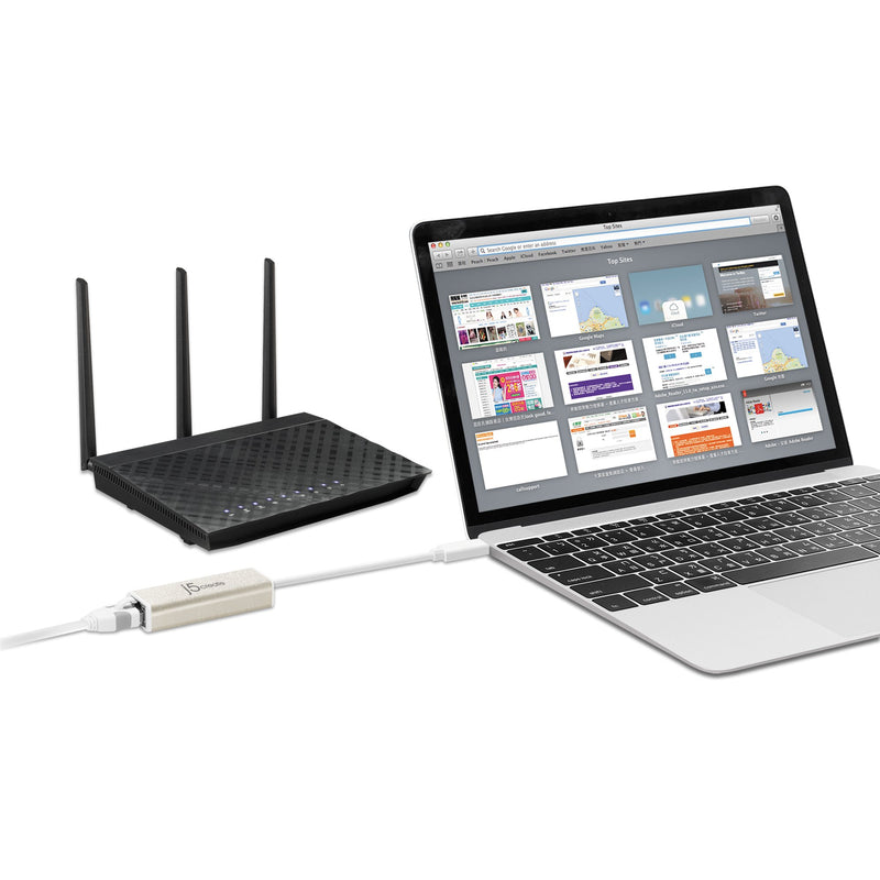 JCE131 Type-C超高速外接網卡