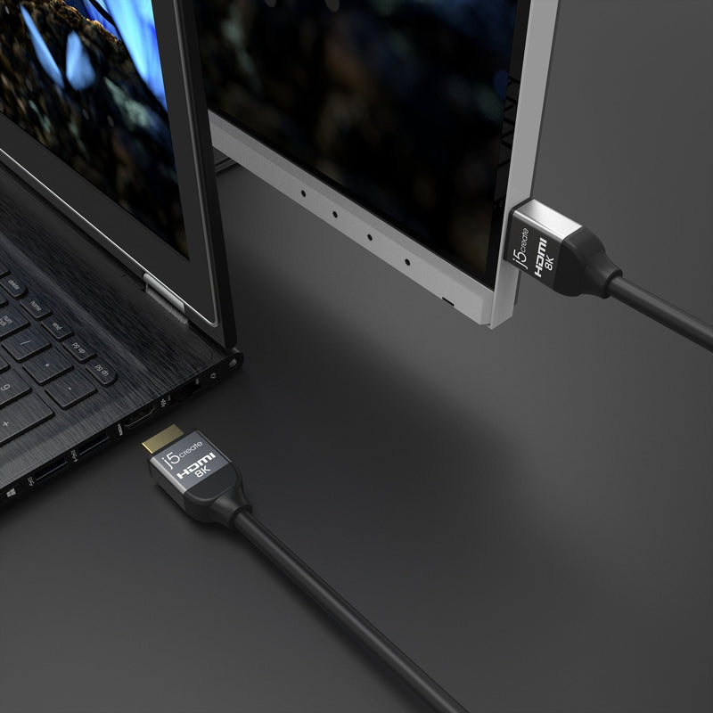 JDC53 8K HDMI ULTRA認證 (HDMI ULTRA Certified)公對公訊號線(2米)