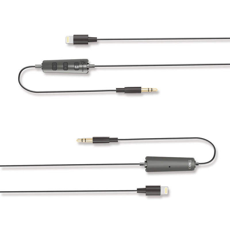 JLA163 Lightning to 3.5mm 轉接線 (惡魔黑B/天使白W)