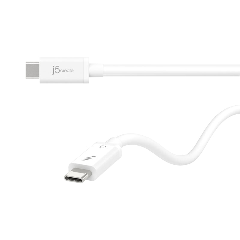 JTCX01 Thunderbolt 3 USB-C傳輸線(40G/50cm)Intel原廠認證