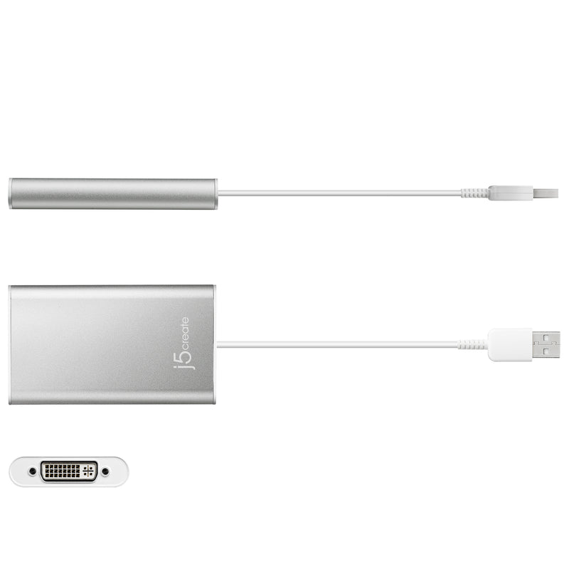 JUA230 USB2.0 DVI 外接顯示卡
