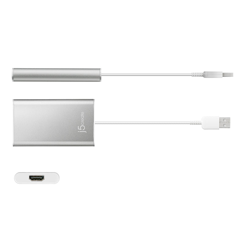 JUA250 USB2.0轉HDMI外接顯示卡