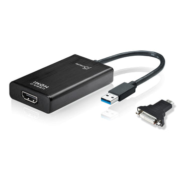 JUA350 USB3.0 to HDMI/DVI外接顯卡