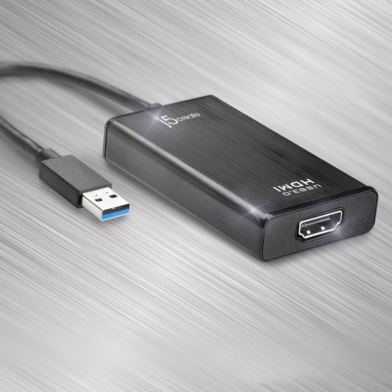 JUA350 USB3.0 to HDMI/DVI外接顯卡