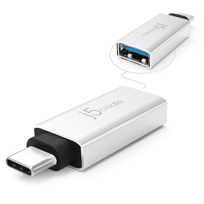 JUCX15 USB3.1 Type-C公 轉USB3.0母OTG充電&傳輸轉接頭
