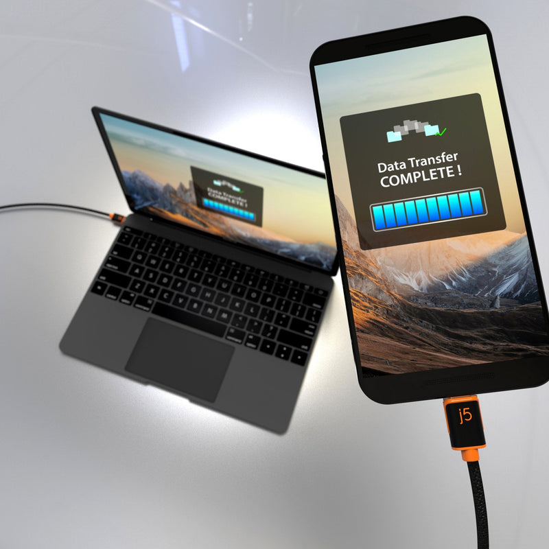 JUCX24 USB-C編織3A快速充電傳輸線1.8米