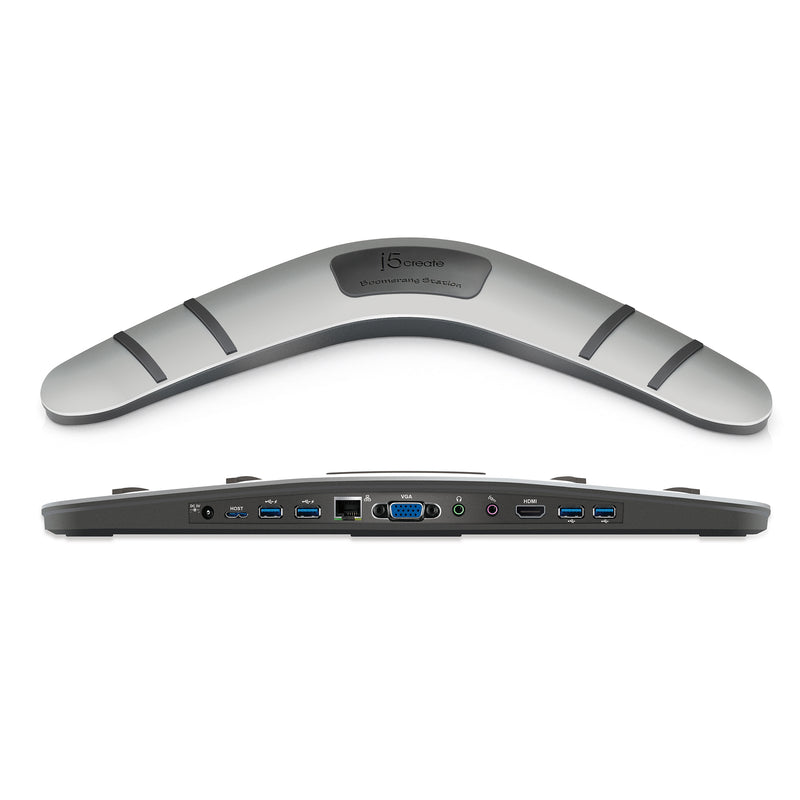 JUD481 USB 3.0迴力鏢筆電擴充基座