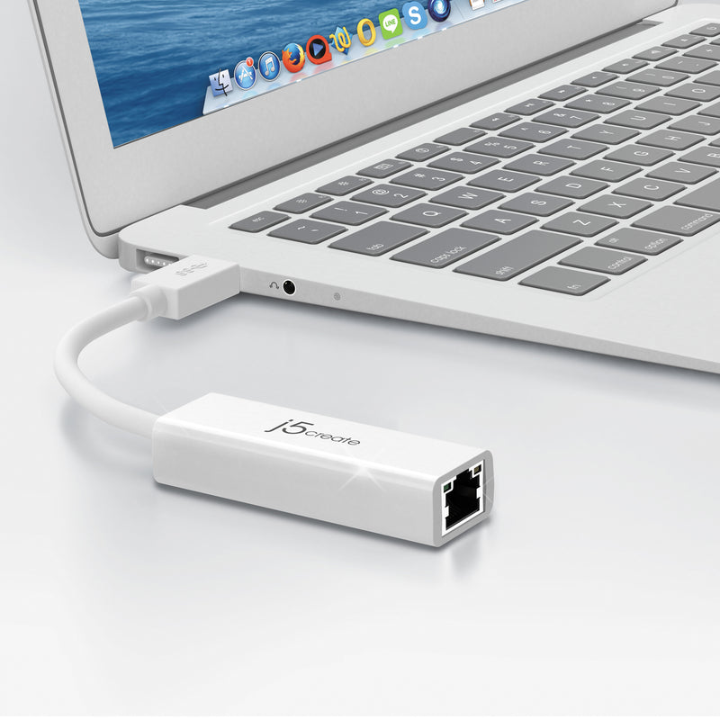 JUE135 USB 3.0 超高速外接網路卡